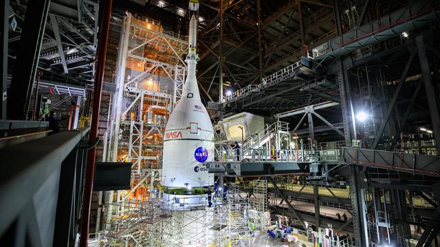 NASA image: Artemis 1 VAB Processing